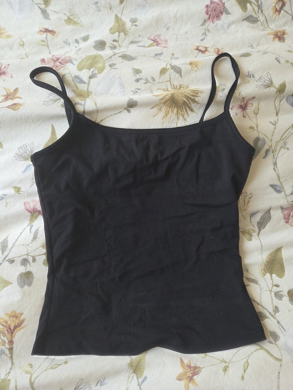 Garage Black Spaghetti Strap Camisole